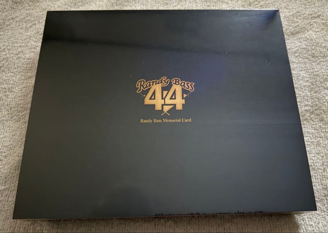 記念グッズ Randy Bass Memorial Card
