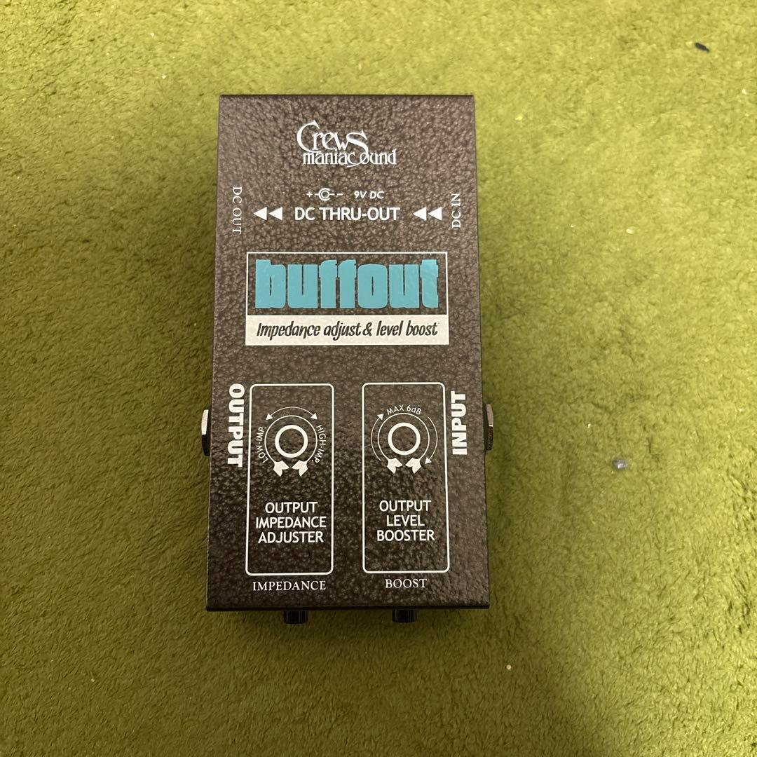 Crews Maniac Sound BUFF OUT ギターエフェクター