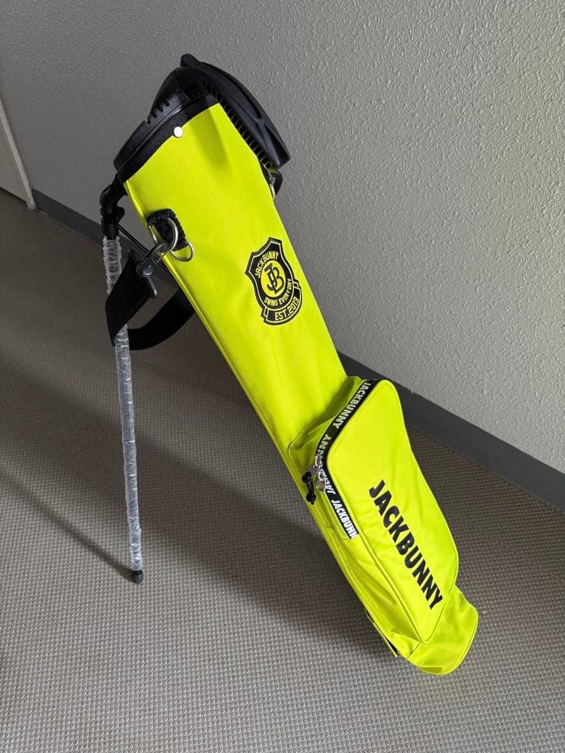 JACKBUNNY スタンドバッグ イエロー　セカンドバッグ