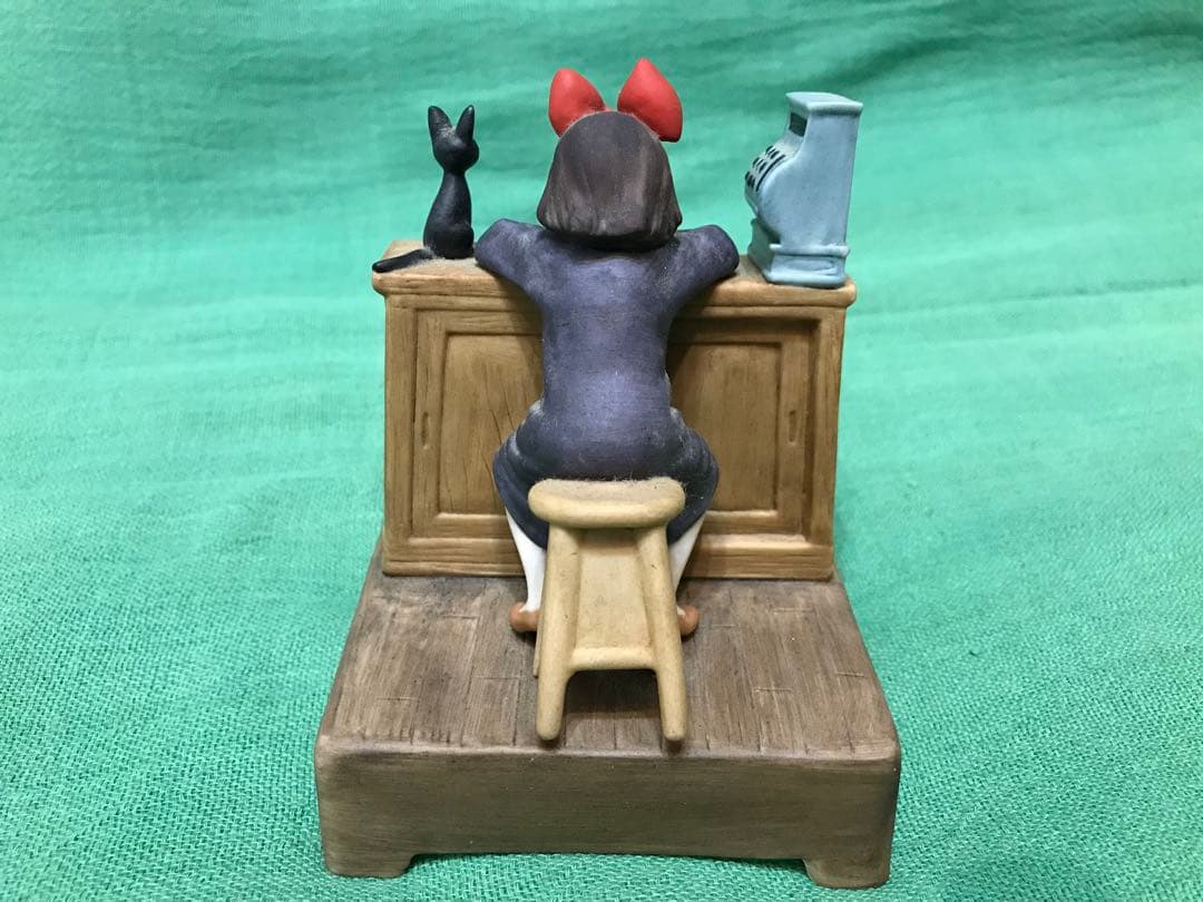 セキグチ ジブリ オルゴールコレクション キキ店番 魔女の宅急便　陶器　ドール