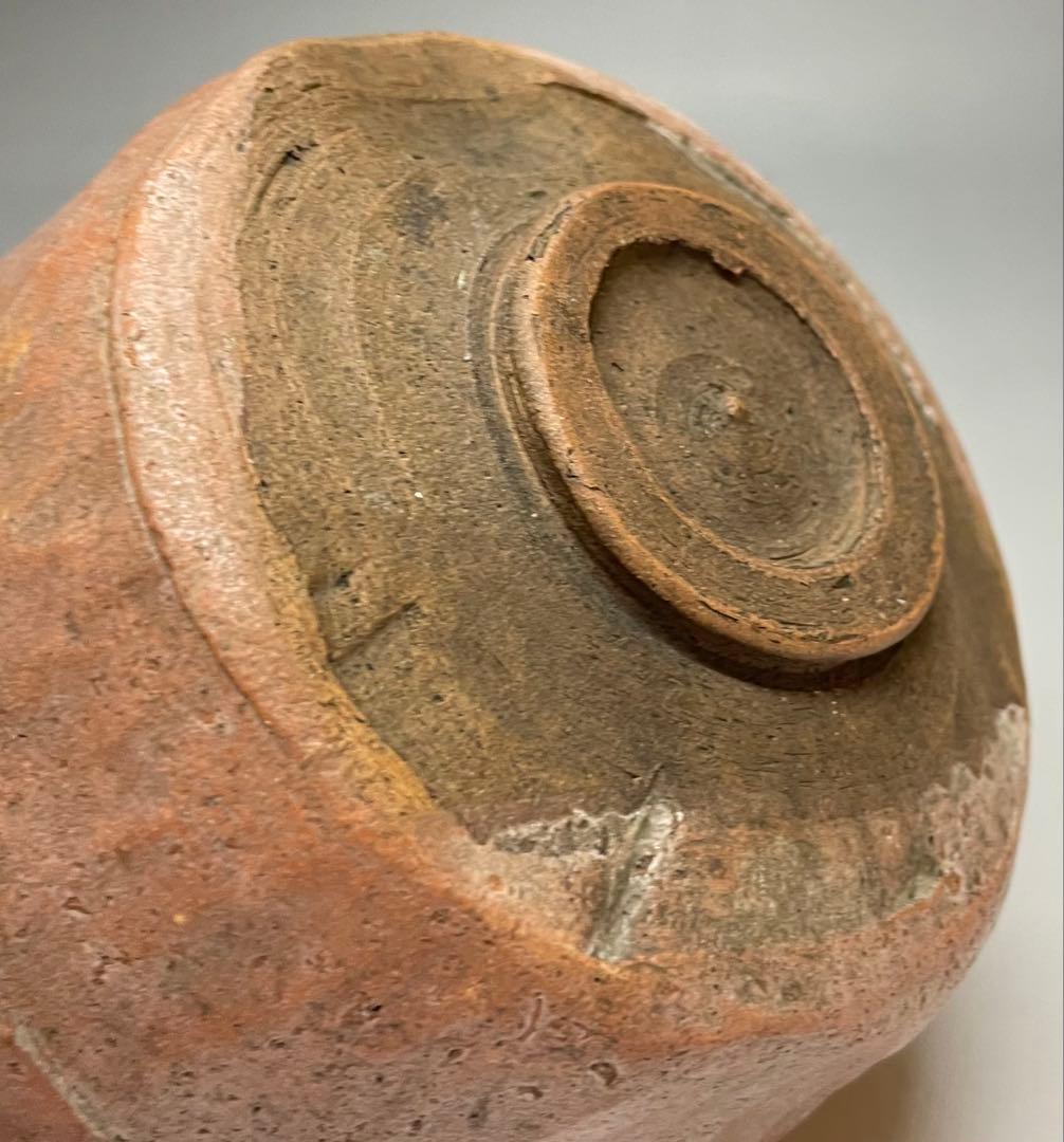 赤楽茶碗　光悦　のき下　共箱　e7762b