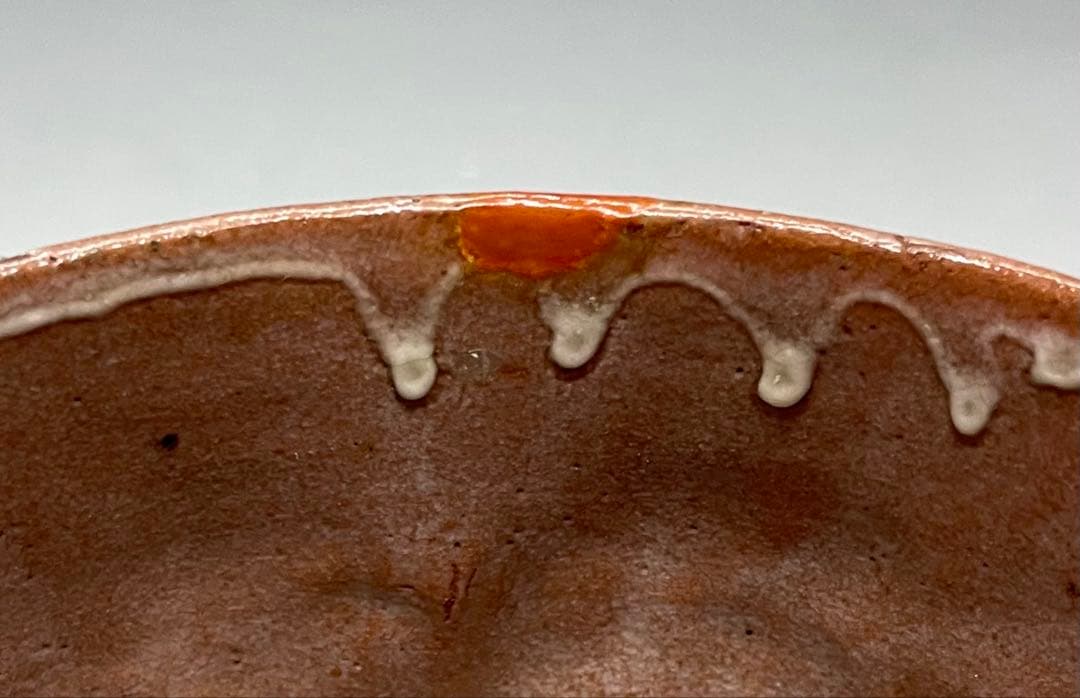 赤楽茶碗　光悦　のき下　共箱　e7762b