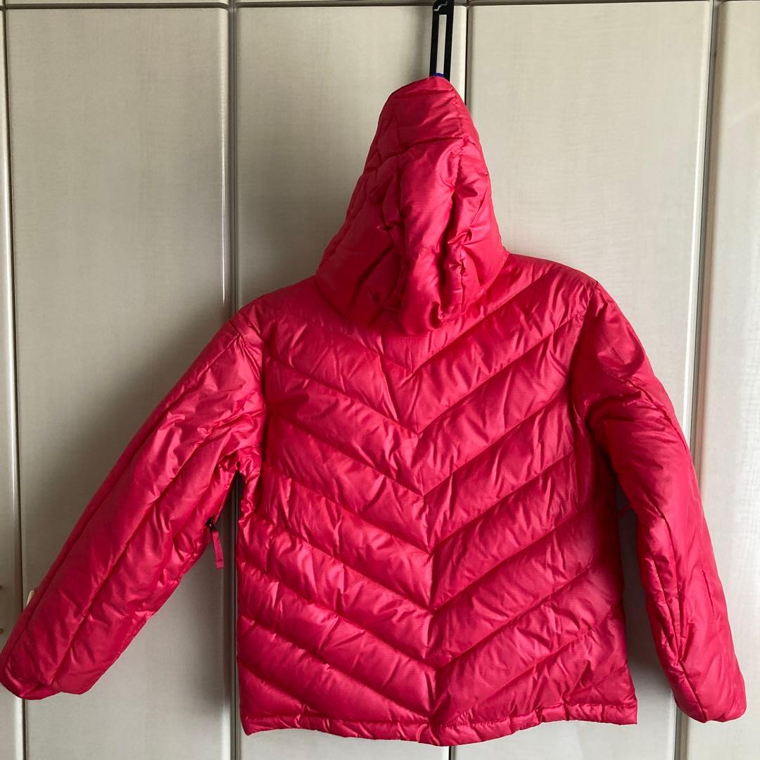 Burton ピンク キルティング フード付き
