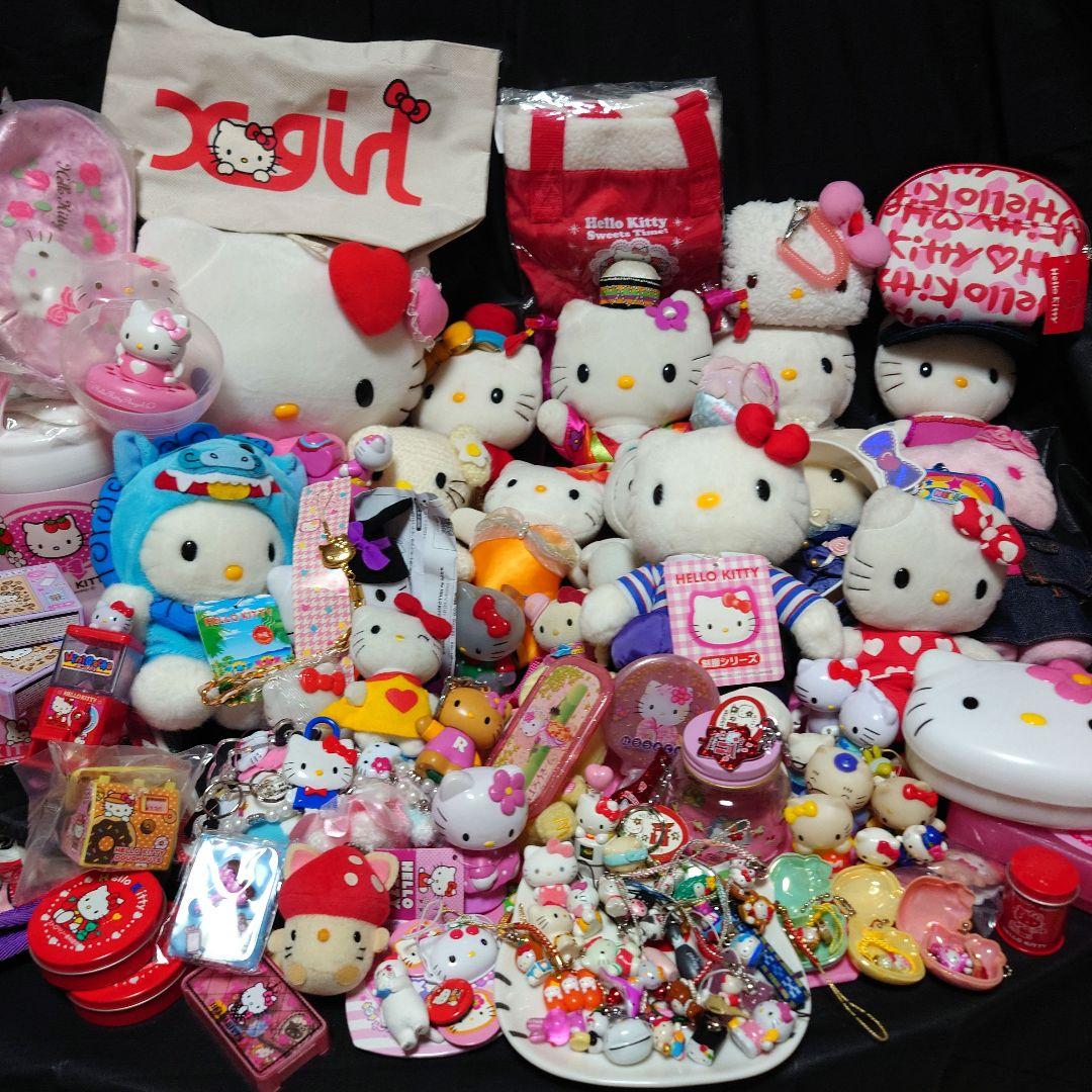 サンリオ ハローキティ 大量 グッズ まとめ売り ぬいぐるみ ストラップ 根付