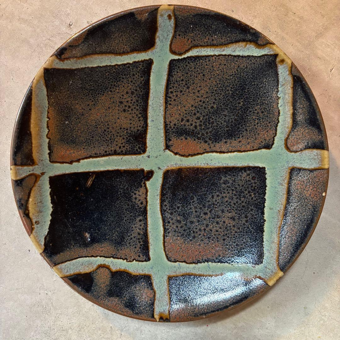 【Fujinuma様】益子焼　人間国宝　浜田庄司　濱田庄司　飾り皿