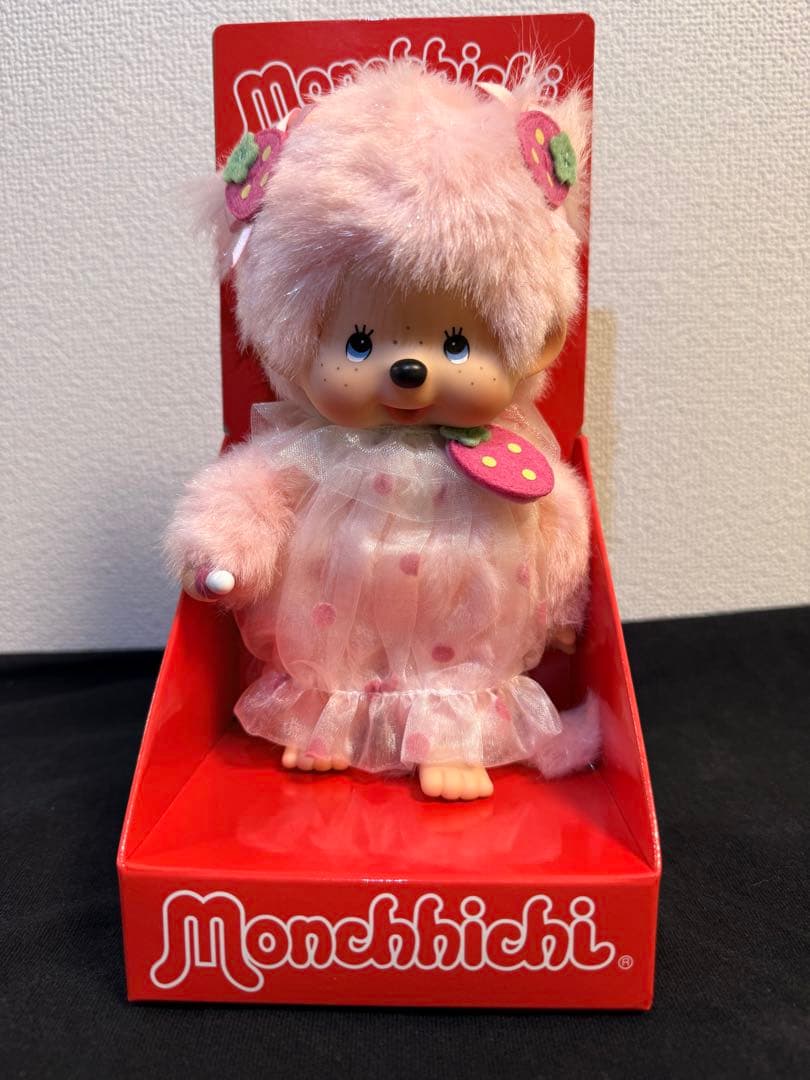 即購入⭕️【海外限定】モンチッチ ストロベリーハートガール ぬいぐるみ