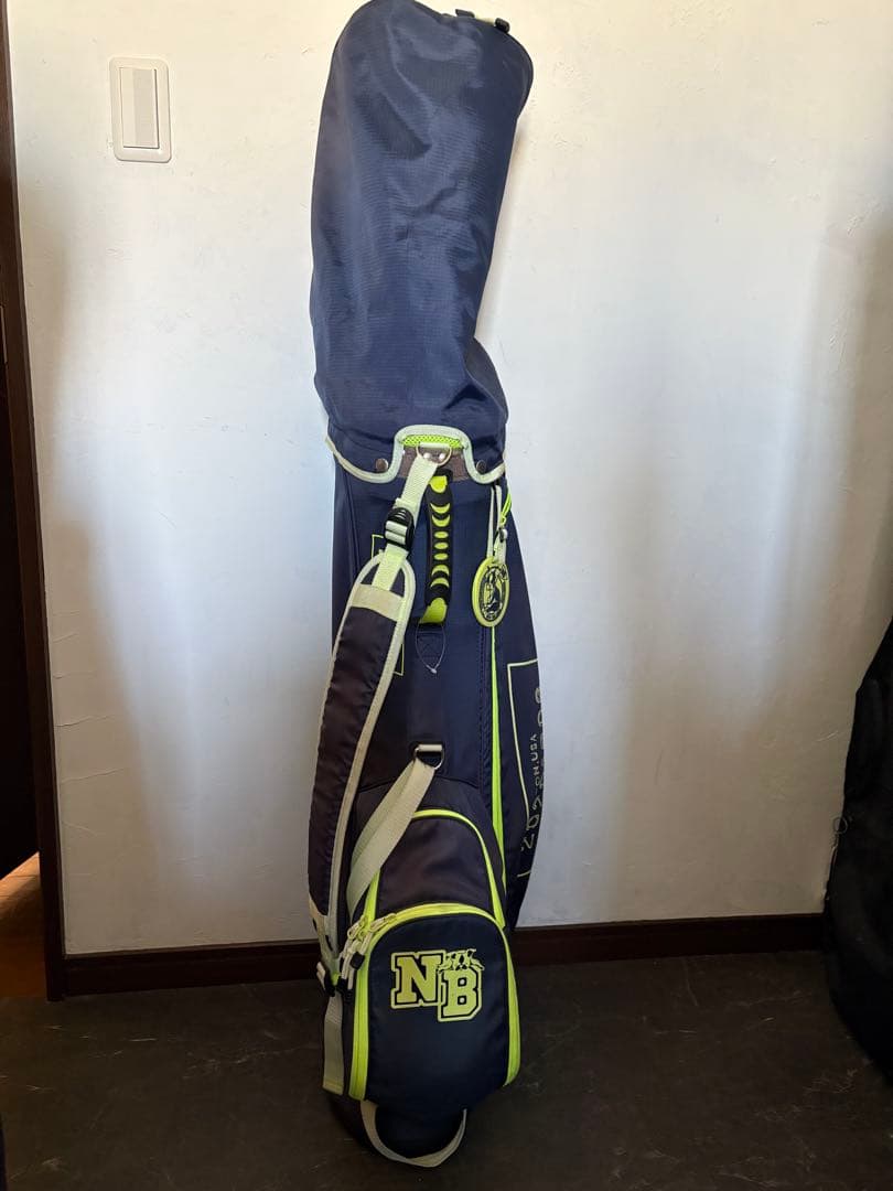 ニューバランス　軽量ゴルフバッグ ネイビー