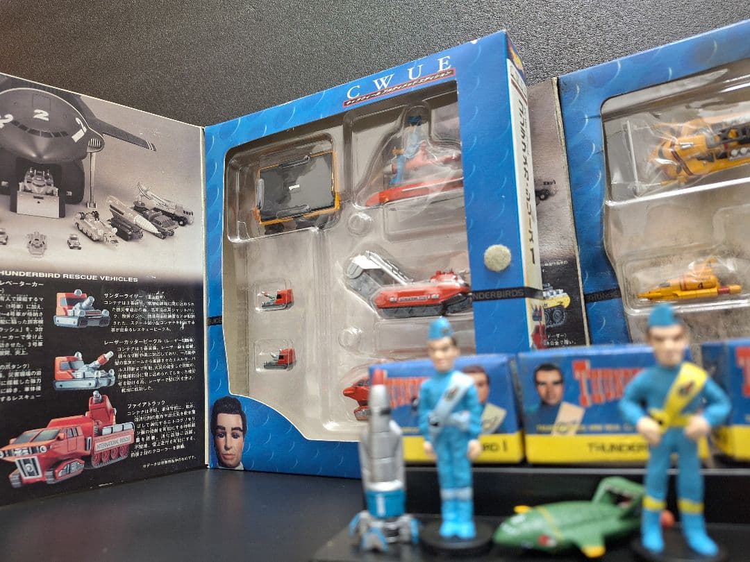 サンダーバード フィギュア キャラウィール 色々まとめて当時物 レア！傷有