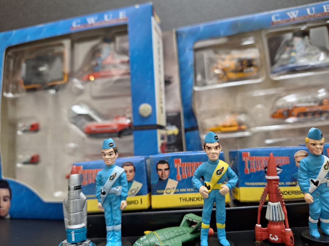 サンダーバード フィギュア キャラウィール 色々まとめて当時物 レア！傷有