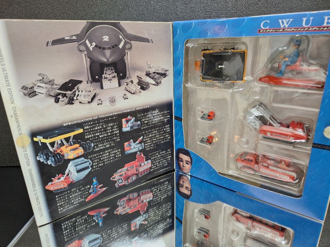 サンダーバード フィギュア キャラウィール 色々まとめて当時物 レア！傷有