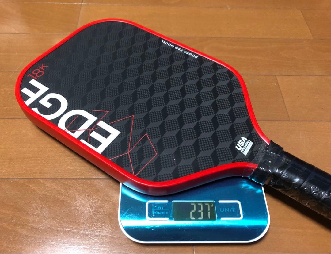 Edge 18K POWER PRO ピックルボール パドル 16mm