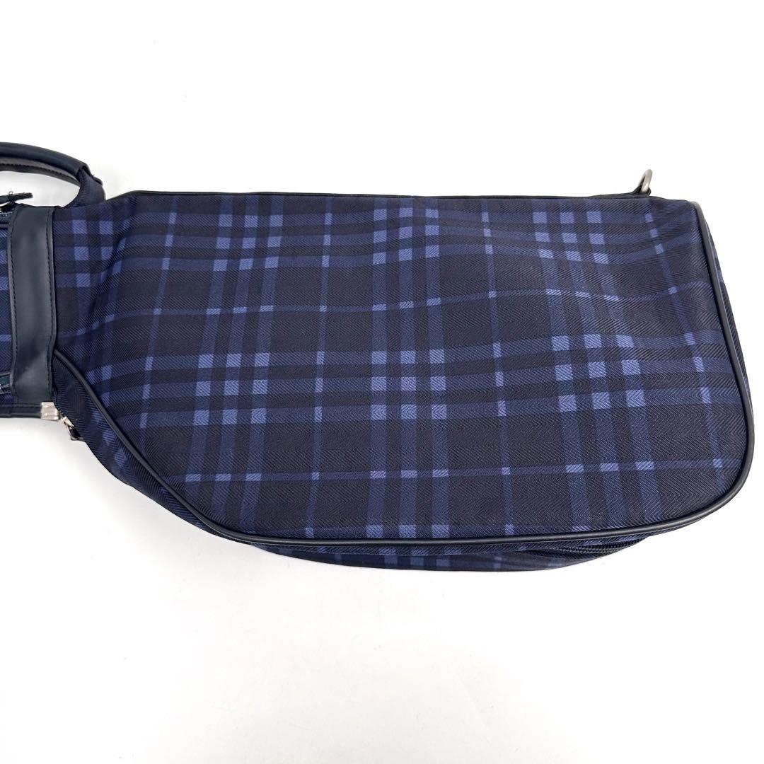 BURBERRY GOLF ノバチェック クラブケース 練習用 ナイロン 紺