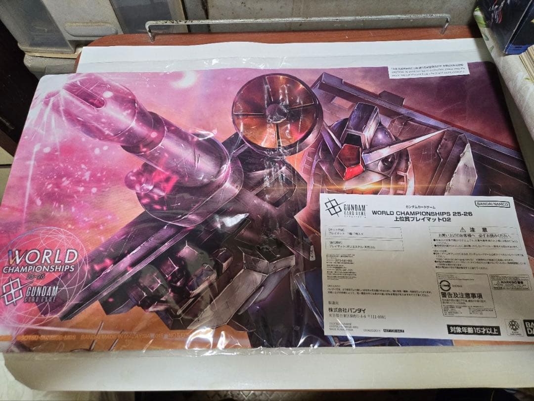 ガンダムカードゲームWCP ASIA FINAL Best16上位賞プレイマット