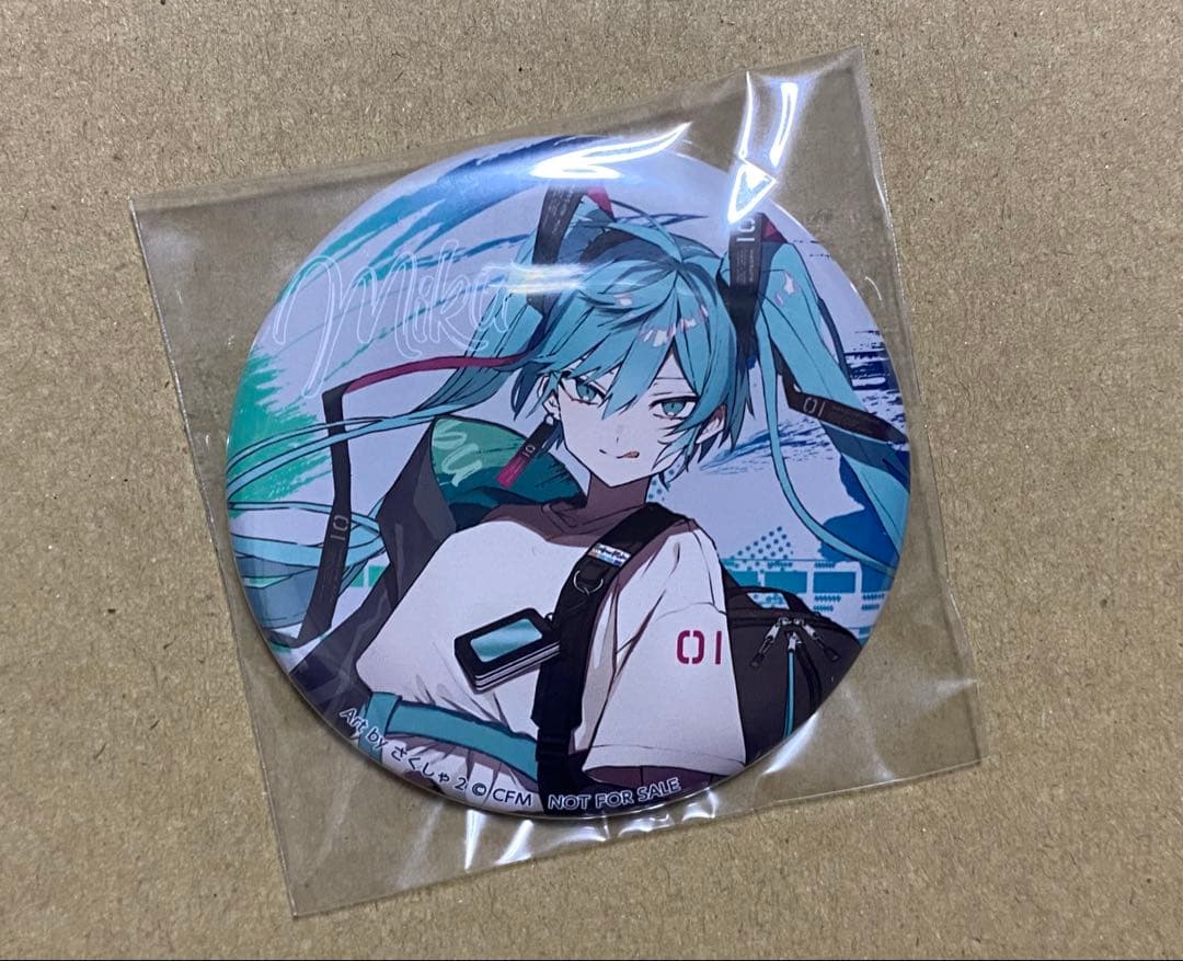 初音ミク　さくしゃ2 キーケース　SOLWA 特典　缶バッジ　未開封