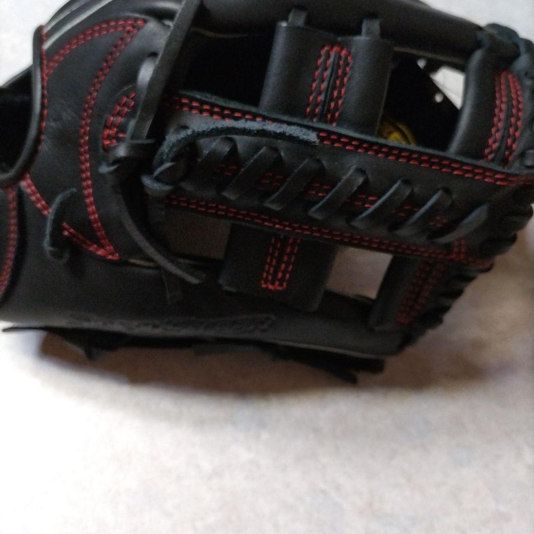 【2023年製】柔らかの人気アイテム　軟式用グローブ　ゼット　ブラック