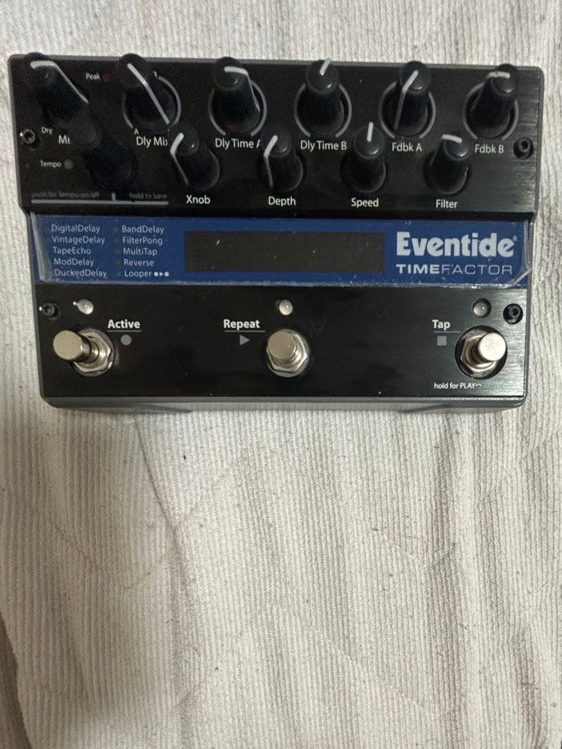 Eventide TimeFactor ディレイ 箱、説明書、アダプター付き
