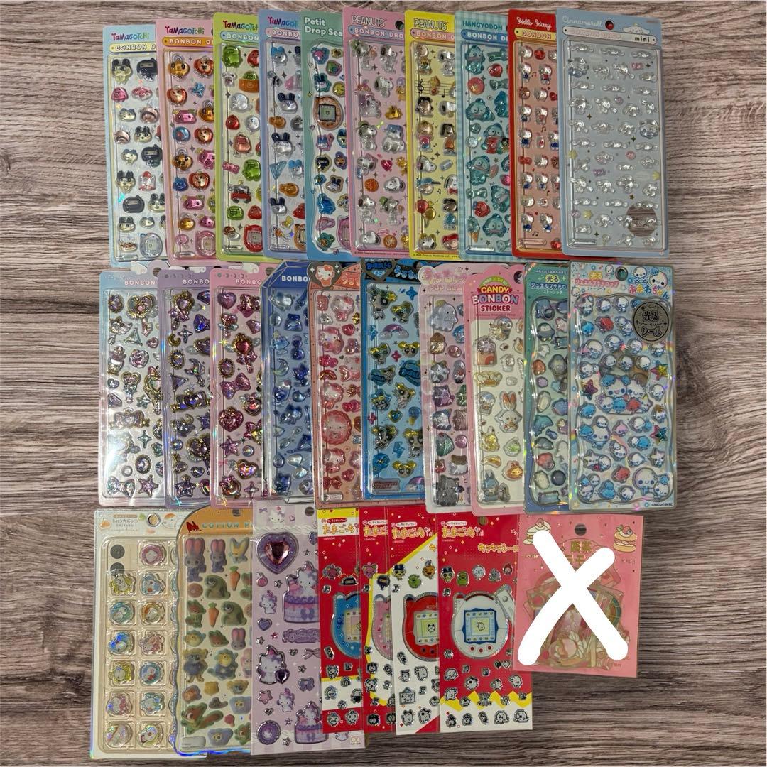 ボンボンドロップシール　うるちゅる　その他シールまとめ売り