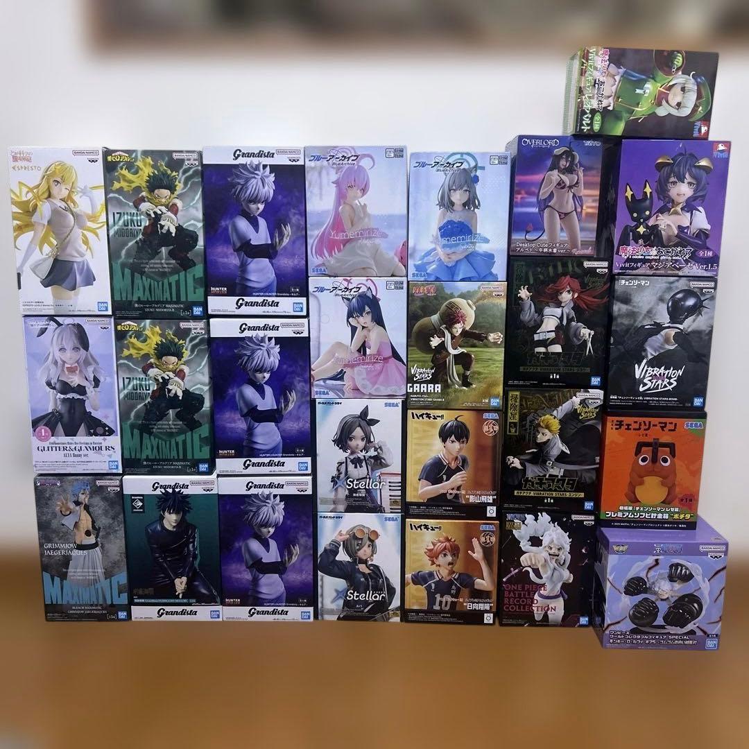 最新プライズフィギュア26セットオマケ付きまとめ売り