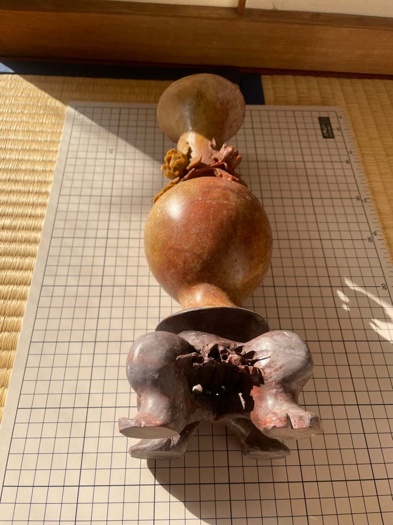 時代 砡製 花瓶 高さ約30㎝