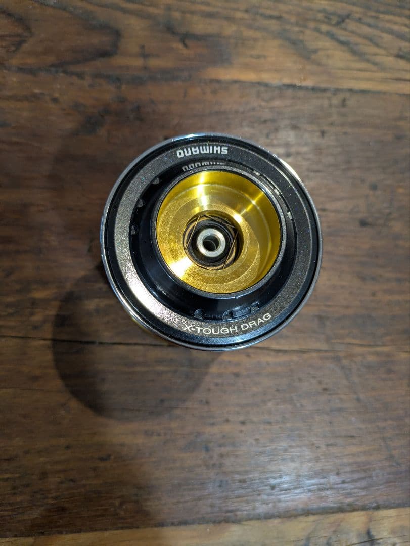 中古シマノ 13ステラ SW18000 純正スプール　 サンライン新品ライン付き