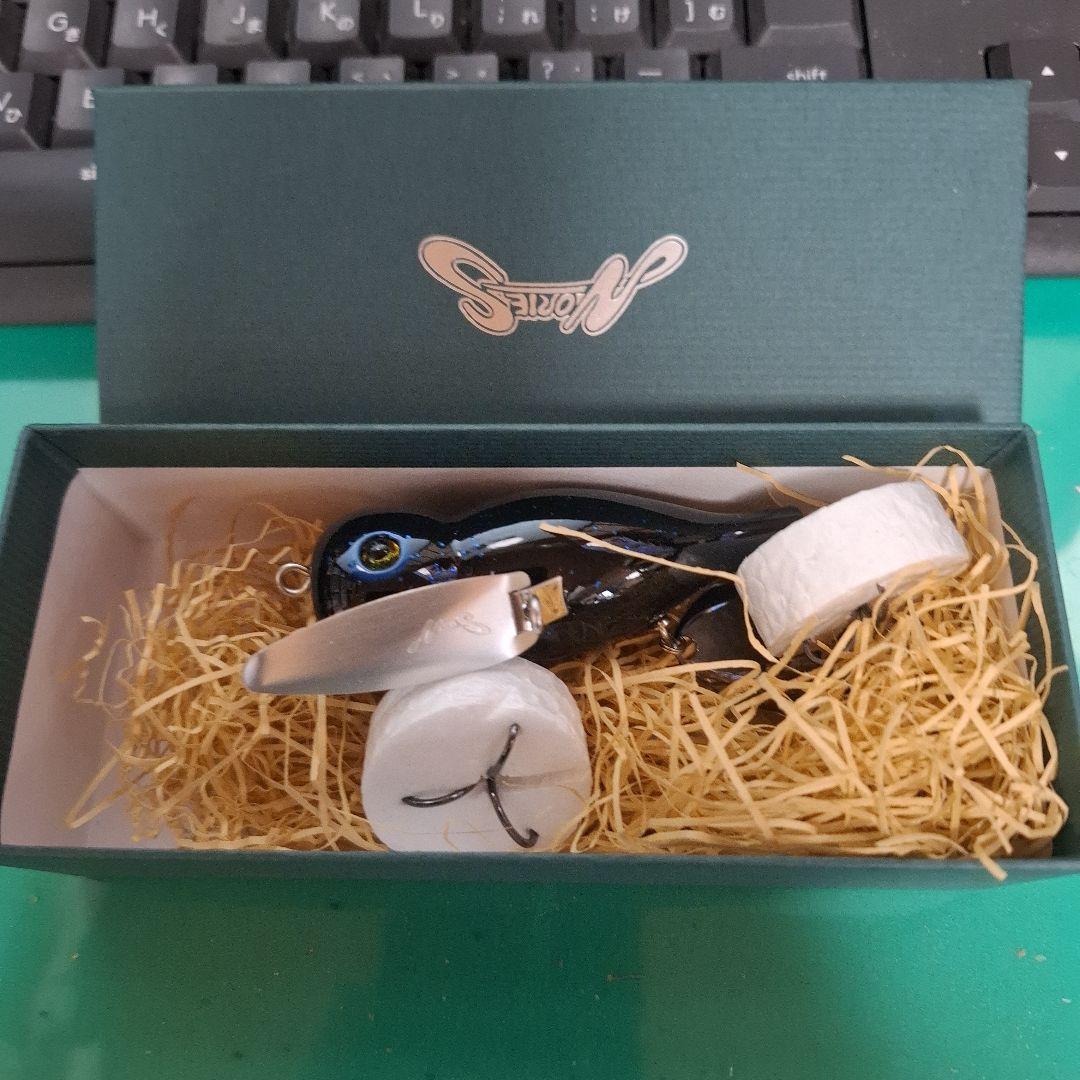 ノリーズ　ウォッシャークローラーフカフカ　ブラック/ブルーフリッター