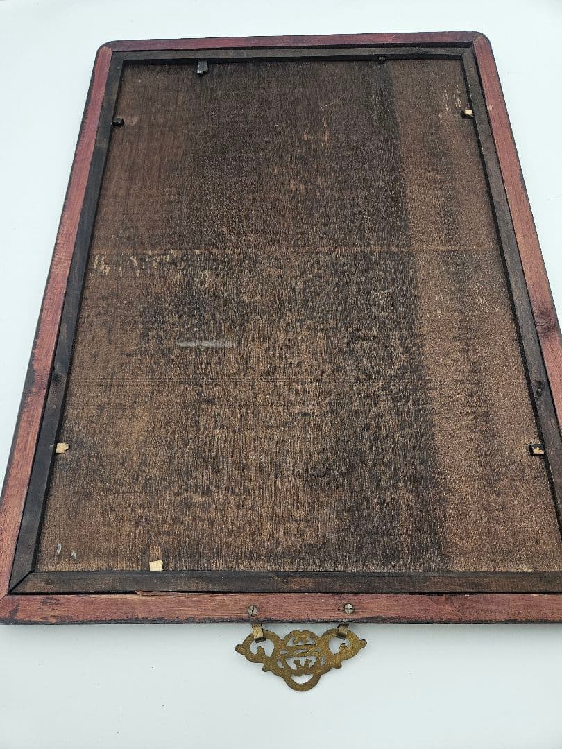 ガラス絵　硝子絵 　浮世絵　時代物　肉筆