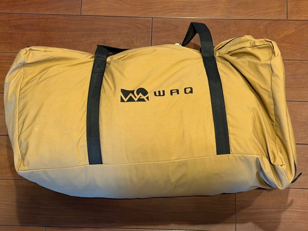 【メーカー廃盤品・美品】WAQ Alpha TC SOLO DX キャンプテント