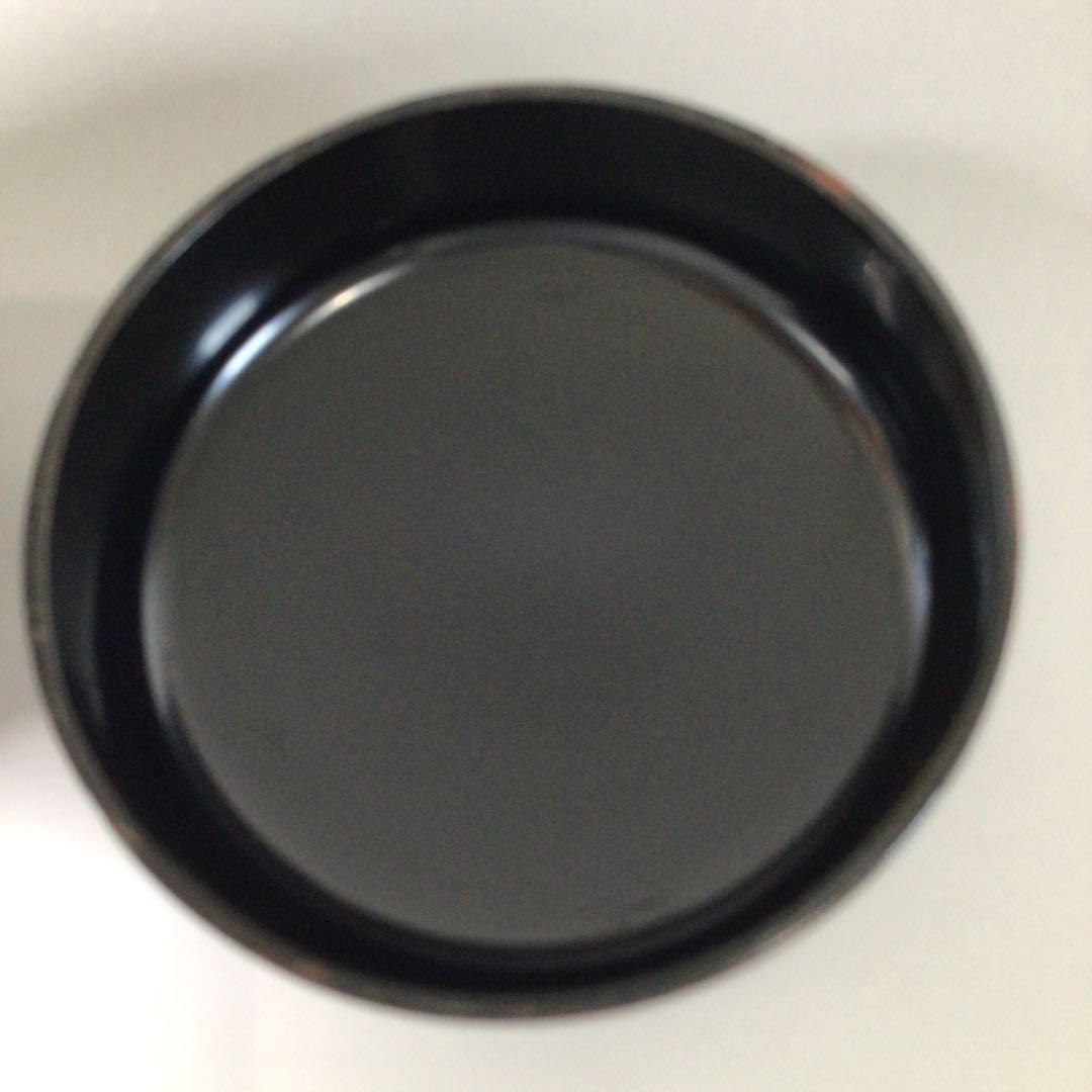 Ｓ９６　棗　『秀峰作』『黒漆塗』『中棗』　共箱　茶道具