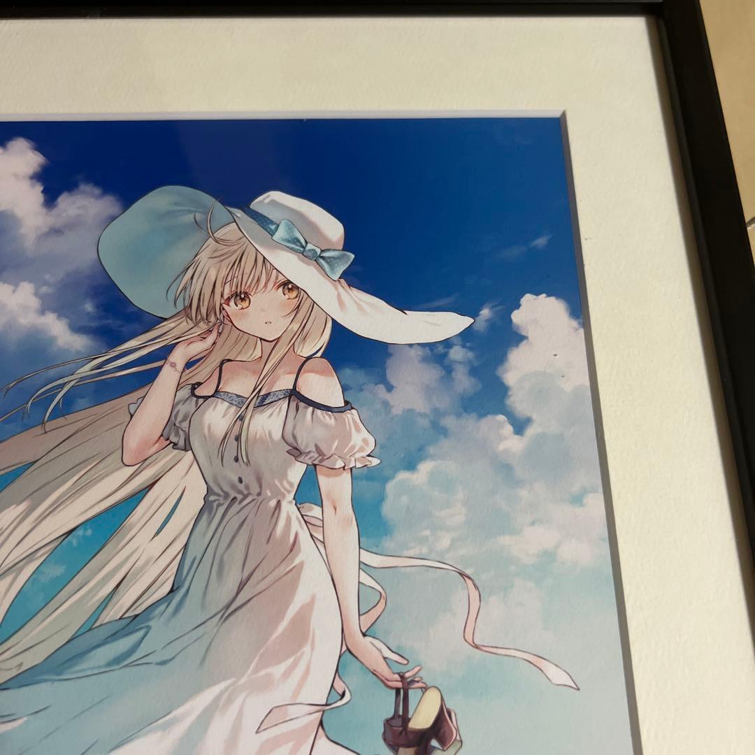 お隣の天使様にいつの間にか駄目人間にされていた件 椎名真昼 書き下ろし複製原画