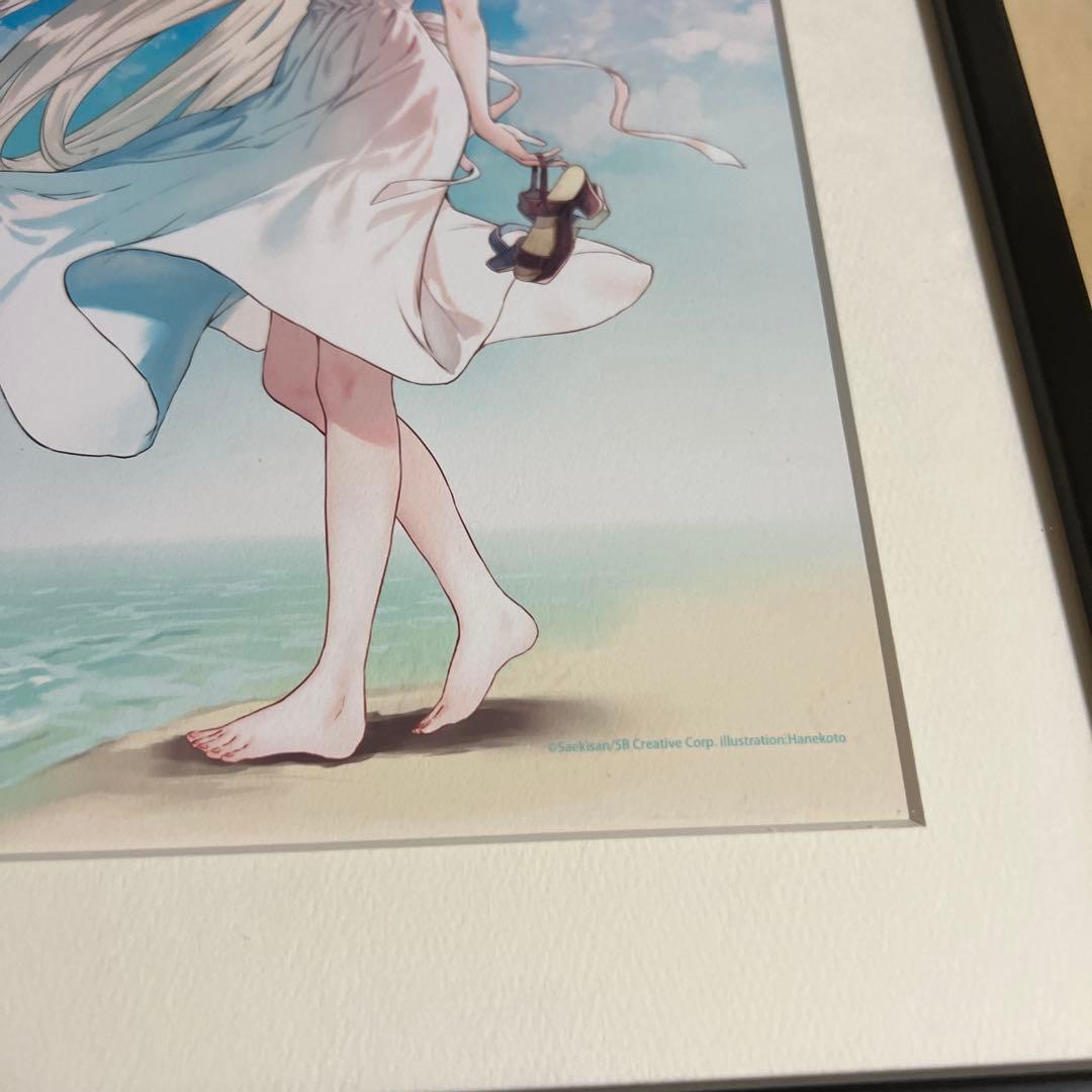 お隣の天使様にいつの間にか駄目人間にされていた件 椎名真昼 書き下ろし複製原画