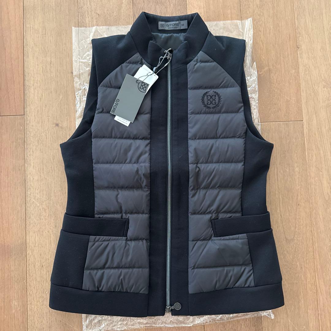 G/FORE ジーフォア レディースベスト 36 ブラック