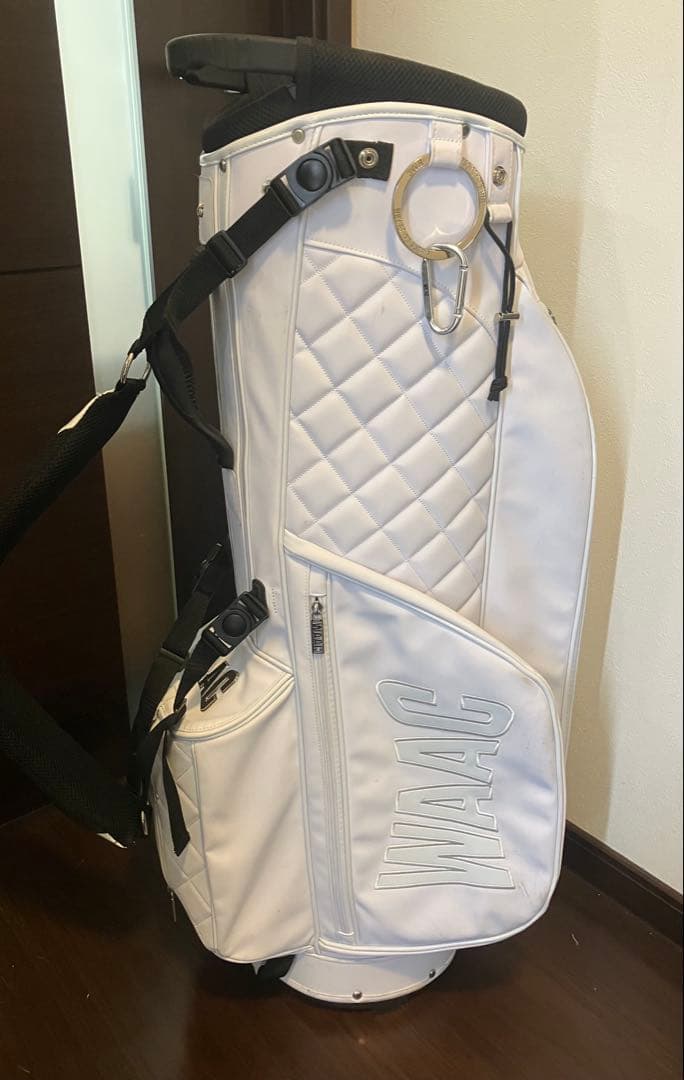 WAACワックPUマットレザーキャディバッグ【カバーなし】