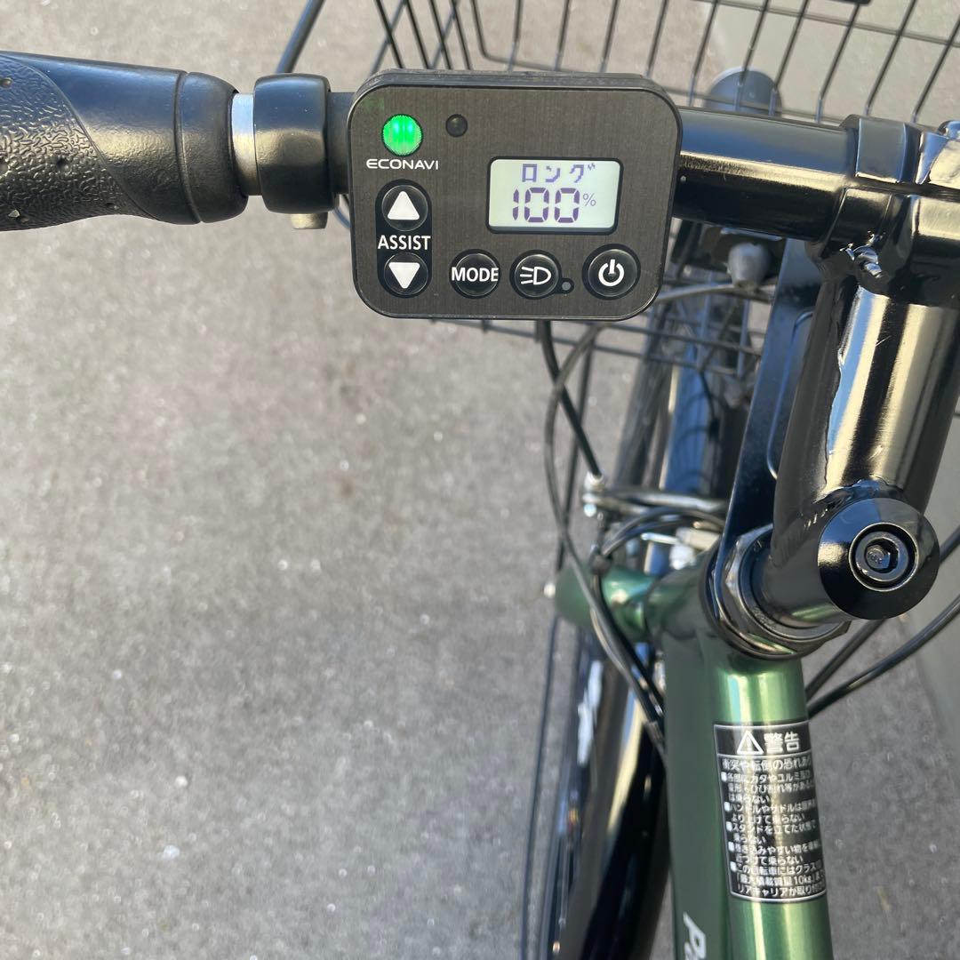 パナソニック新型電動アシスト自転車スポーツ型 グリーン