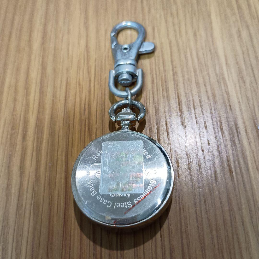 ディズニーキャラクター スティッチキーホルダー時計