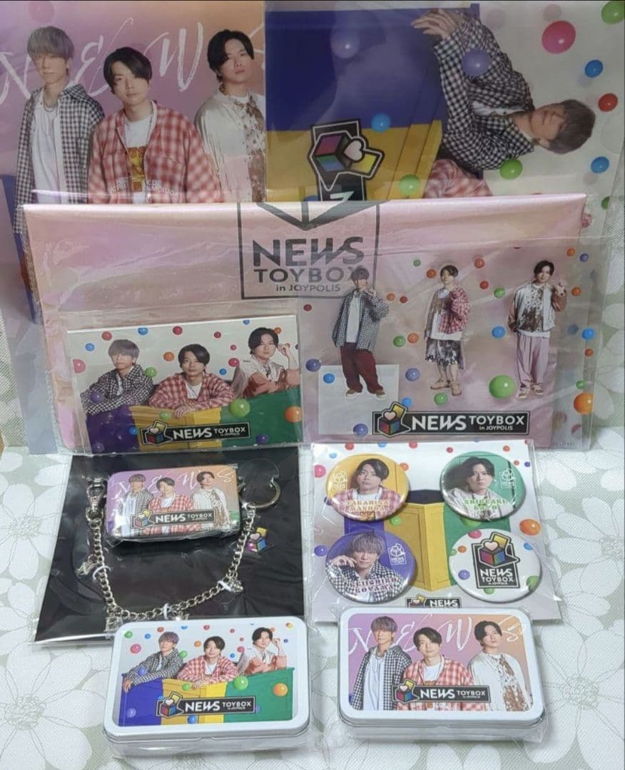 NEWS　TOYBOX　ジョイポリス　コンプリートセット　10点