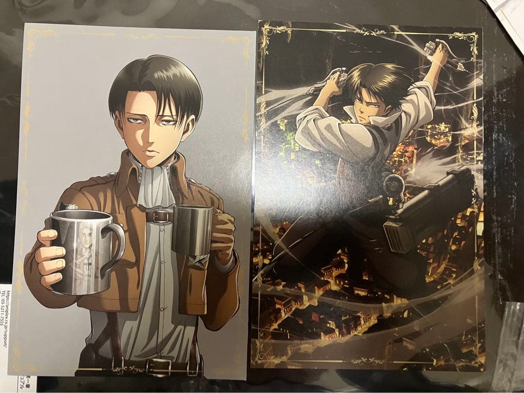 進撃の巨人リヴァイ、エルヴィン