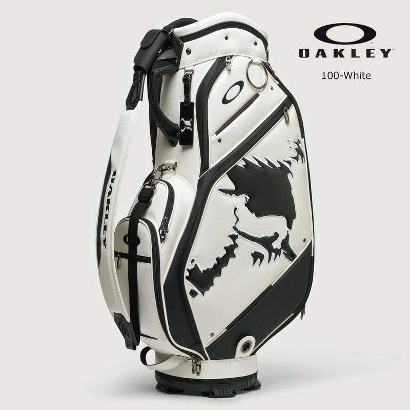 新品 オークリー OAKLEY スカル ゴルフ キャディバッグ ホワイト