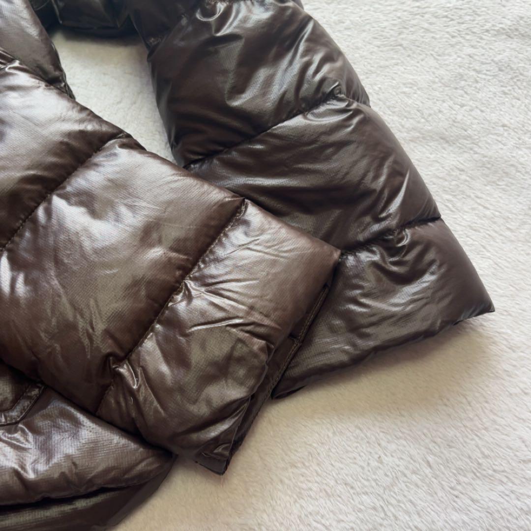 極美品　パーリーゲイツ 2way　ダウン　ジャケット　ベスト　軽量　ブラウン