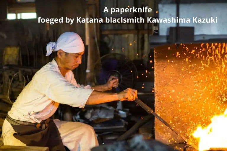 工芸品 A Paperknife by a Japanese blacksmith