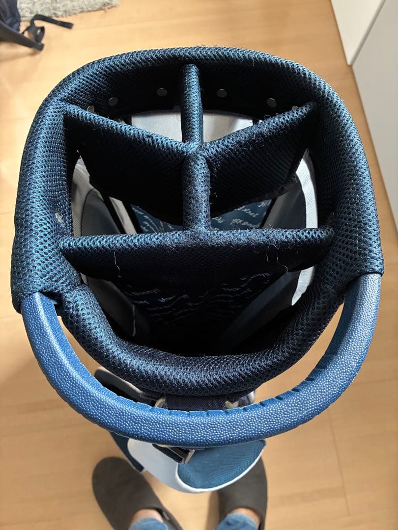 JACK BUNNY キャディバッグ ネイビー/シルバー