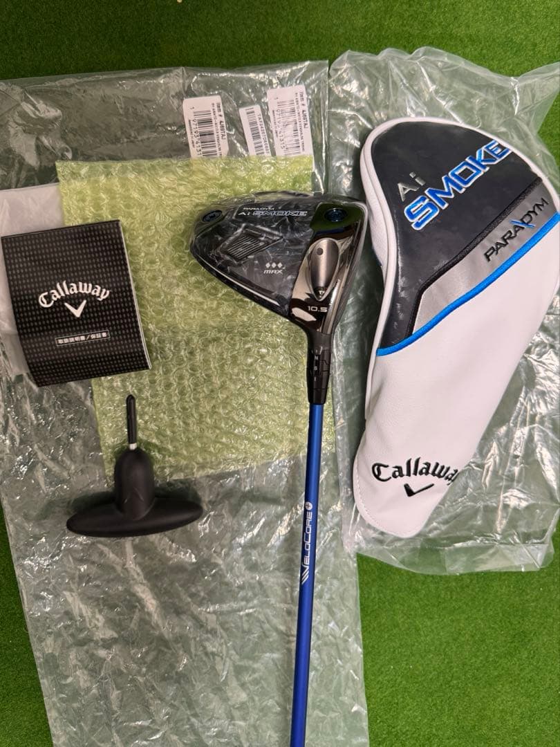 Ai SMOKE トリプルダイヤMAX 10.5°ベンタスブルー5S正規購入品