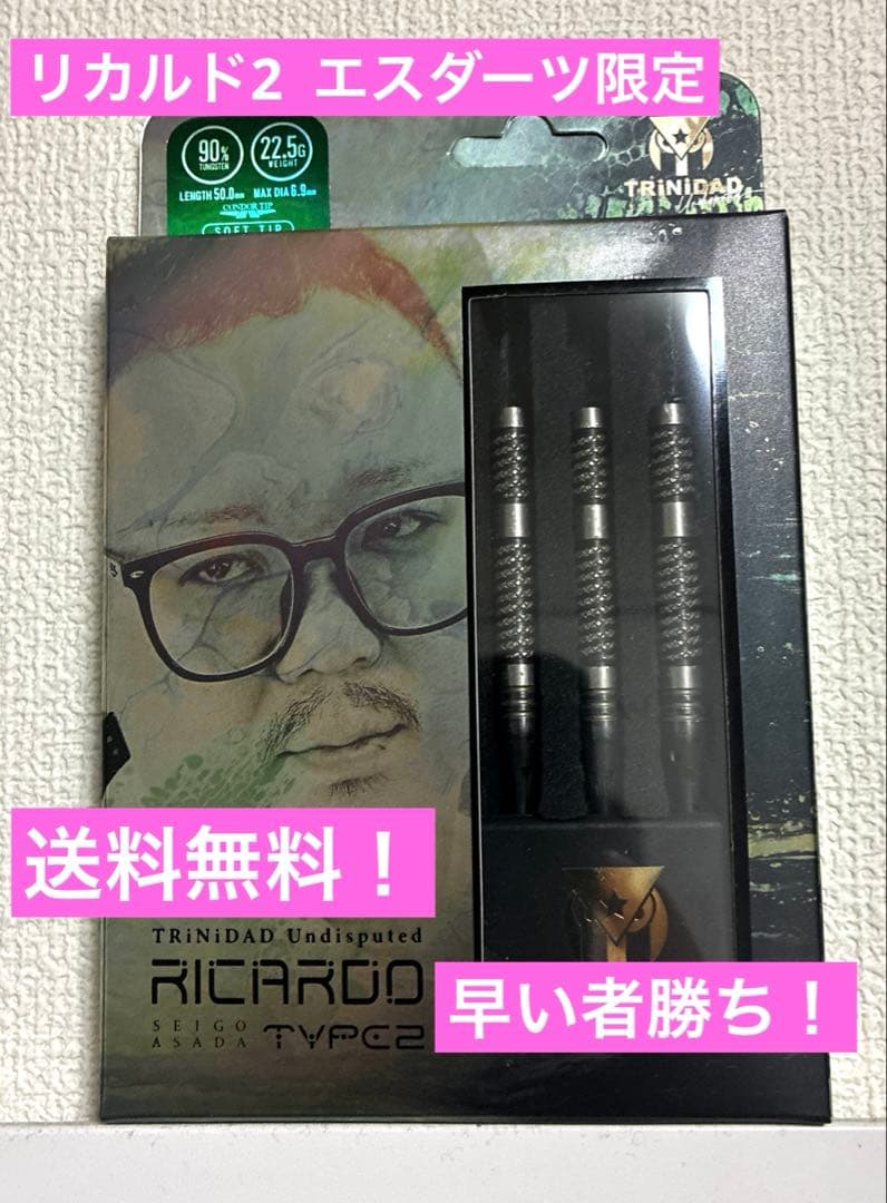TRiNiDAD リカルド タイプ2 浅田斉吾エスダーツ限定 2BA 中古