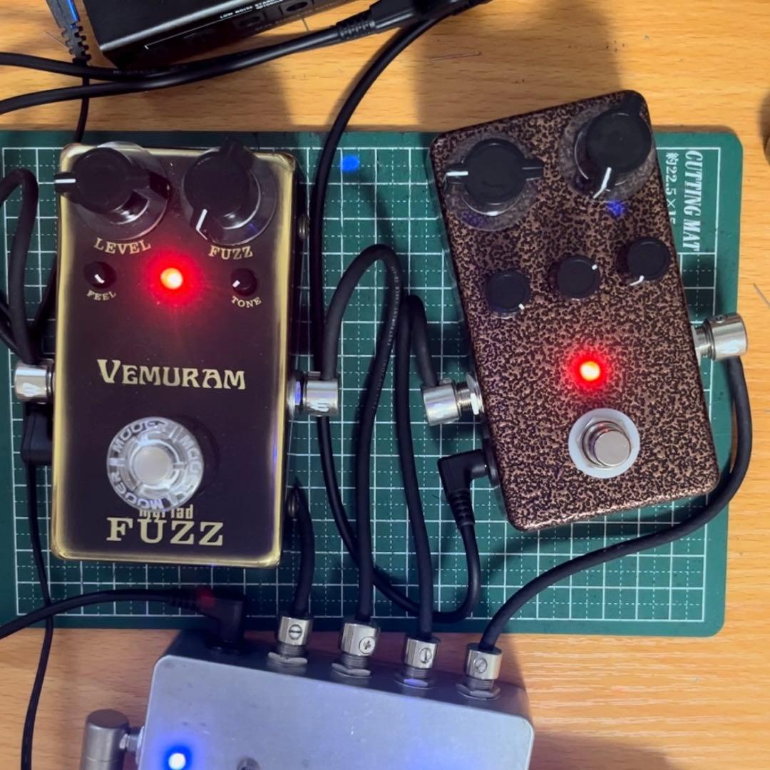 高音質 ハンドメイド myriad fuzz hand wired オーダー受付