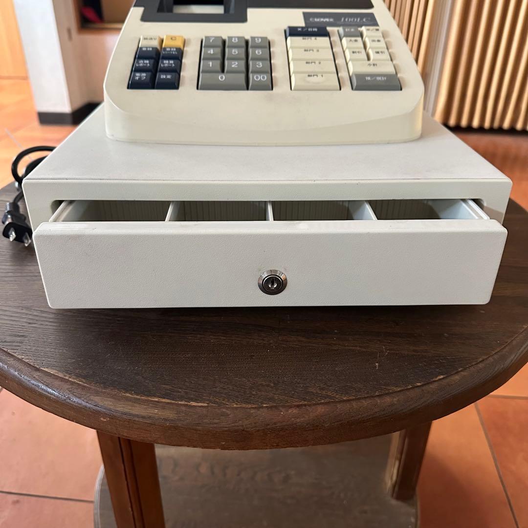 CLOVER 100LC レジスター 鍵・取説・スペア仕切り板付 動作確認済み