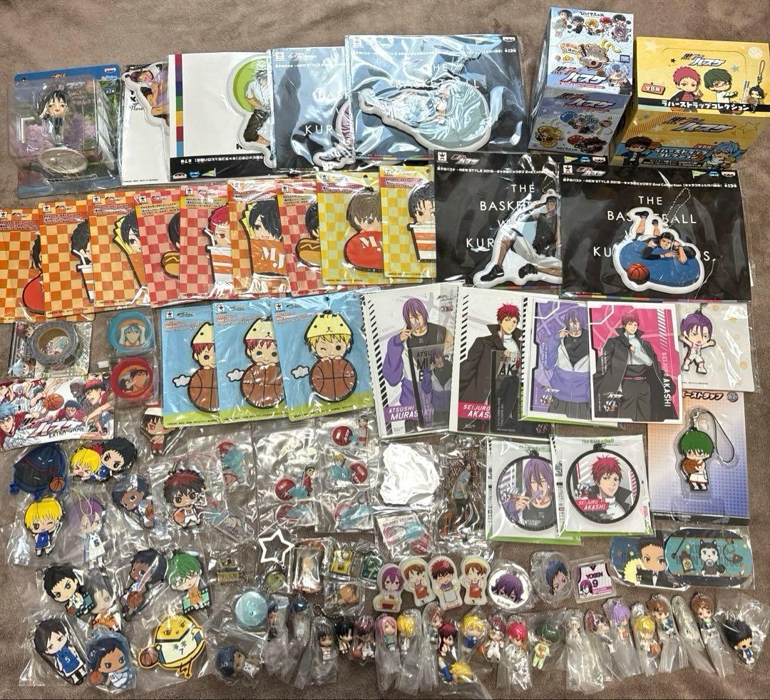 【大量】黒子のバスケ ラバーストラップ フィギュア アクリルスタンド