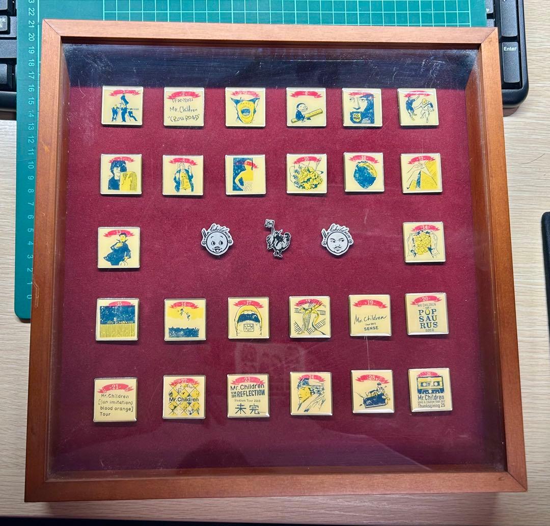Mr. Children　Thanksgiving 25　会場限定ピンバッチ