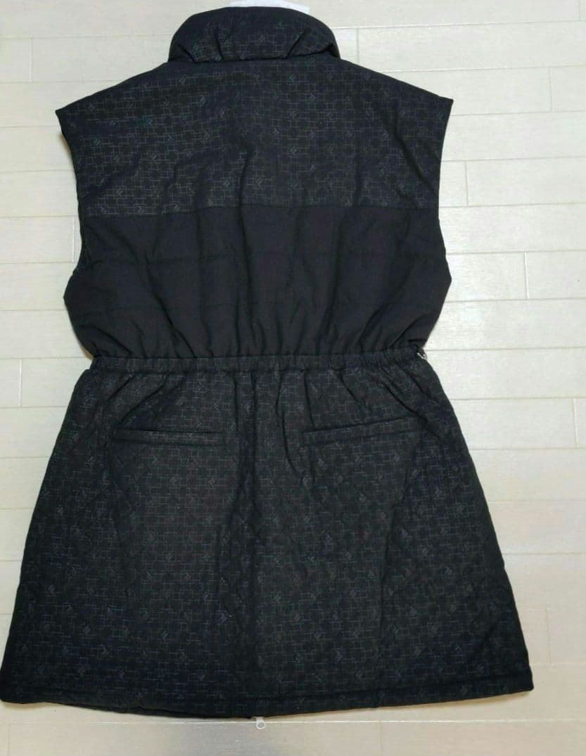 再再再値下げ新品　フィラゴルフ　中綿ワンピースLL　黒ブラックXL