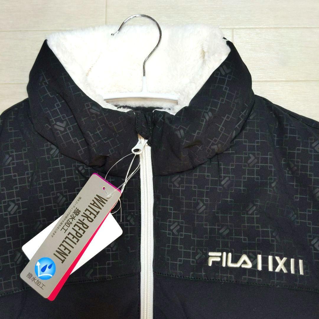 再再再値下げ新品　フィラゴルフ　中綿ワンピースLL　黒ブラックXL