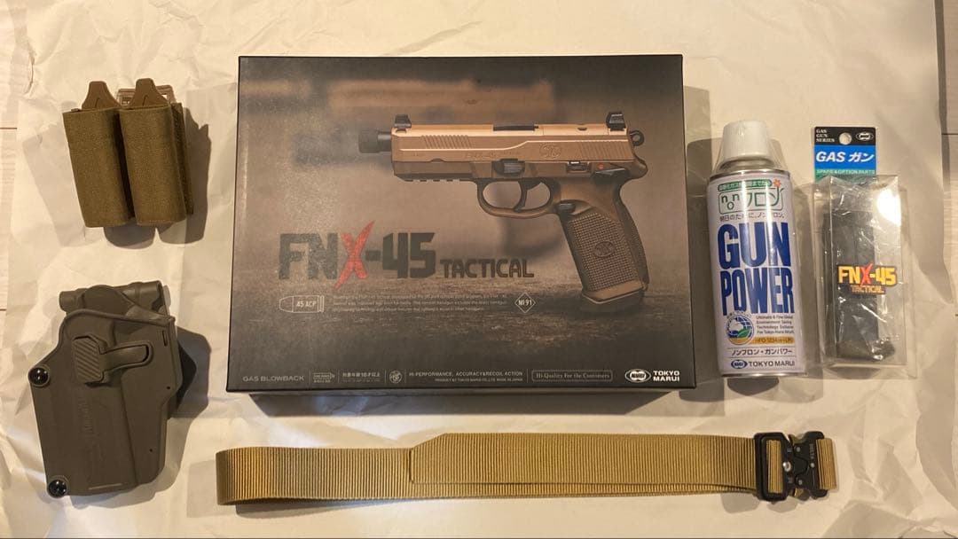 【動作確認済】 FNX-45 TACTICAL TAN セット