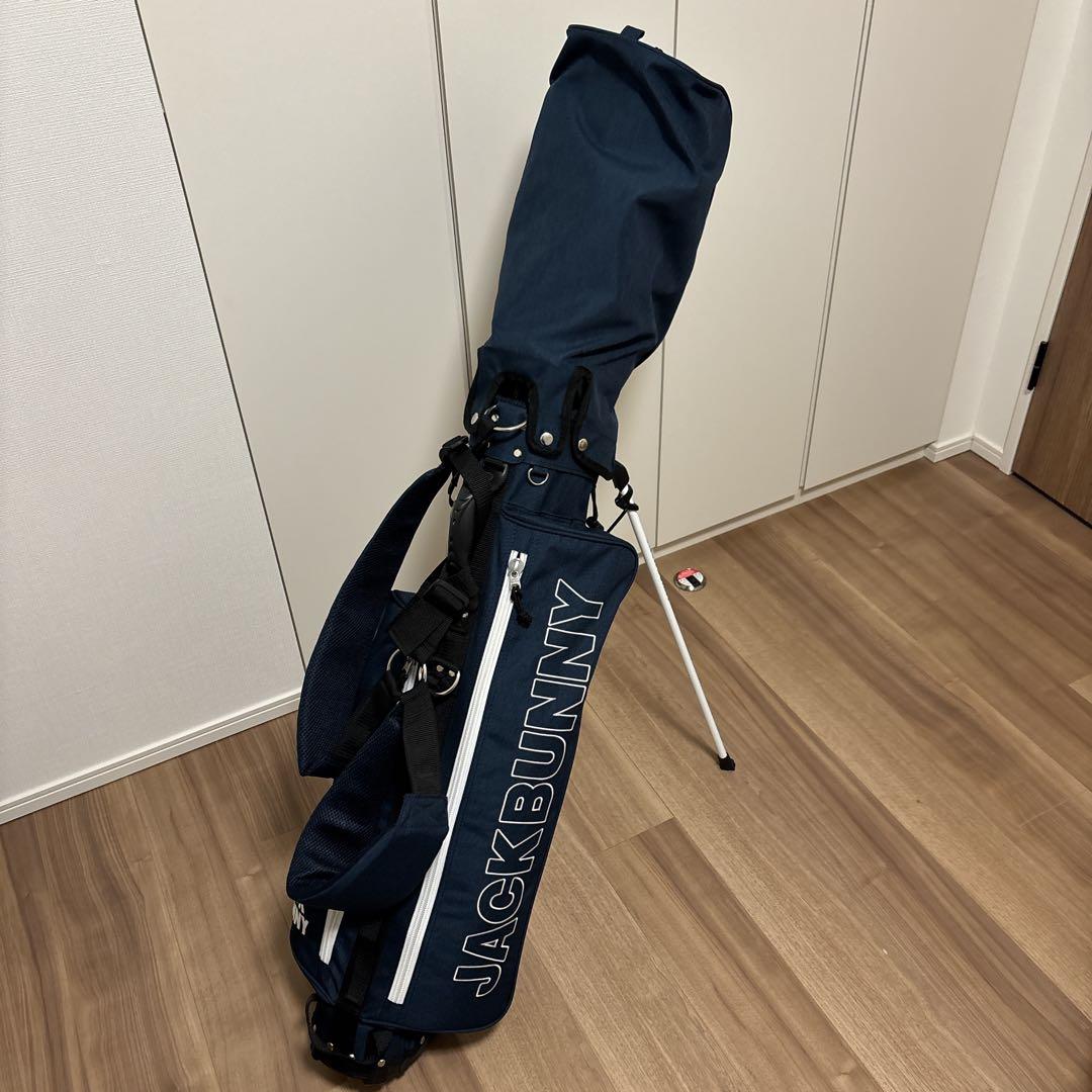 【最終値下げ】Jack Bunny!! ネイビー キャディバッグ
